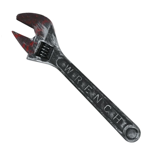 KLUCZ FRANCUSKI ZAKRWAWIONY 45cm