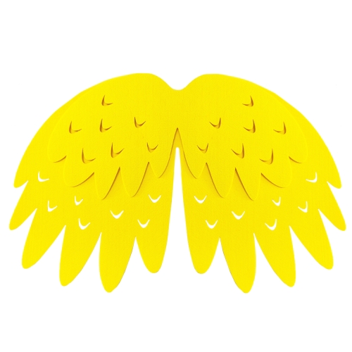 STRÓJ PELERYNA KURCZAK ŻÓŁTY 58x40cm