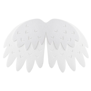 STRÓJ PELERYNA ŁABĘDŹ BIAŁA 58x40cm