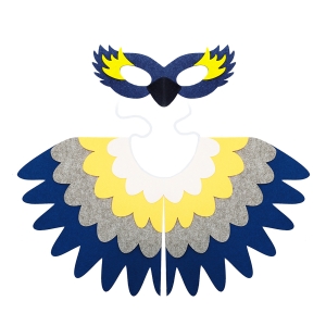 ZESTAW SIKORKA ŻÓŁTO-NIEBIESKI 2el