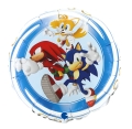 BALON GRABO SONIC OKRĄGŁY NIEBIESKI 18" 46cm