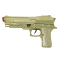 PISTOLET PLASTIKOWY ZŁOTY 22cm
