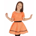 BLUZKA DZIEWCZYNKA POMARAŃCZOWA 134-140