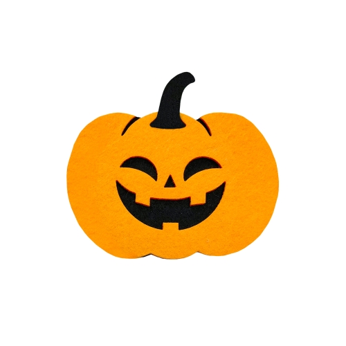 EMBLEMAT DYNIA FILCOWY POMARAŃCZOWY 6cm