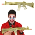 KARABIN PLASTIKOWY ZŁOTY 58cm