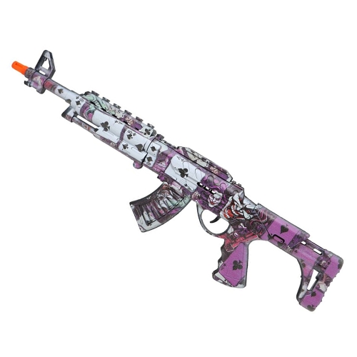 KARABIN JOKERA KARTY PLASTIKOWY FIOLETOWY 67cm