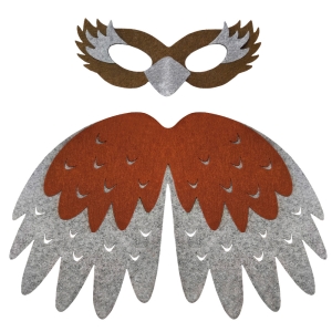 ZESTAW WRÓBEL SZARO-BRĄZOWY 2el