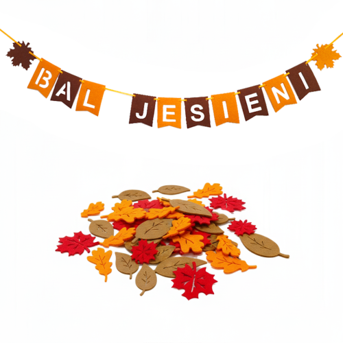 ZESTAW BAL JESIENI 25szt