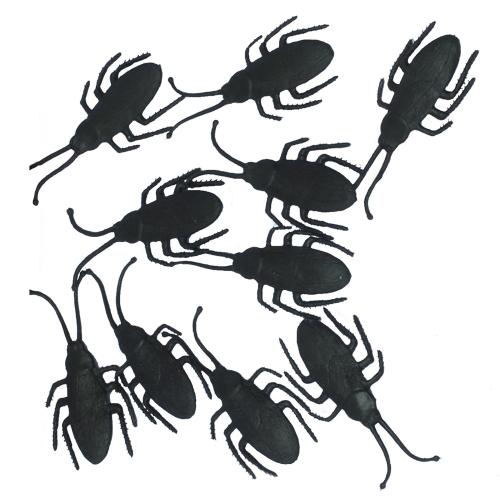 ROBAKI KARALUCHY CZARNE 7cm 10szt