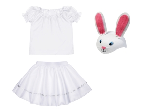 ZESTAW ZAJĄCZEK BIAŁY 146-158 3el