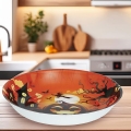 MISKA WIEDŹMA DYNIA PLASTIKOWA POMARAŃCZOWA 32cm