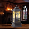 LAMPION WIEDŹMA UPIORNY DWÓR LED CZARNY 13cm