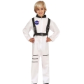 STRÓJ KOMBINEZON ASTRONAUTA BIAŁY 125-135