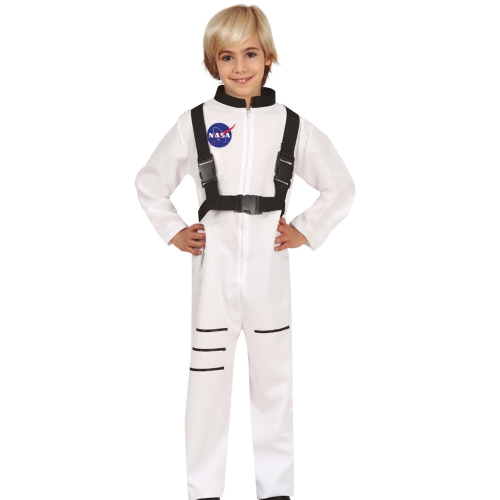 STRÓJ KOMBINEZON ASTRONAUTA BIAŁY 125-135