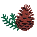 ZESTAW SZYSZKA BRĄZOWY 146-158 4el