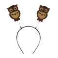 ZESTAW SOWA BRĄZOWY 116-128 4el