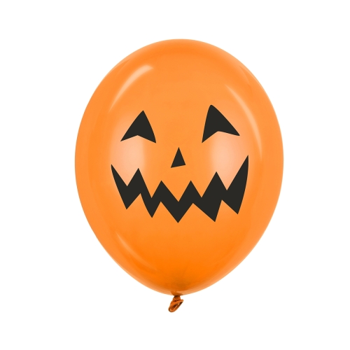 BALON PARTY DECO STRONG PASTEL DYNIA UŚMIECHNIĘTA POMARAŃCZOWY 30cm 1szt