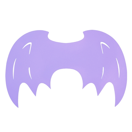 SKRZYDŁA WAMPIRA FILCOWE FIOLETOWE 58x38cm