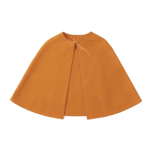 PELERYNA GŁADKA PONGEE POMARAŃCZOWA M/L