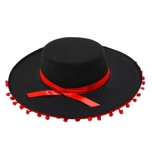 SOMBRERO HISZPAŃSKIE CZARNE