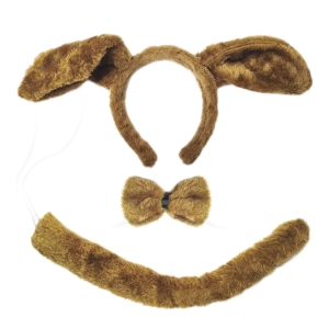 ZESTAW PIESEK BRĄZOWY 3el