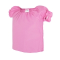 BLUZKA DZIEWCZYNKA PONGEE RÓŻOWA 146-158