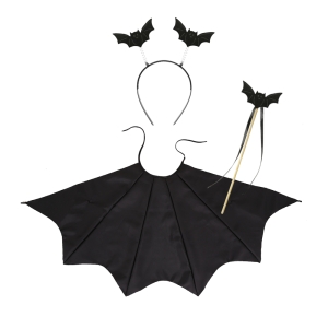 ZESTAW NIETOPERZ CZARNY S/M 3el