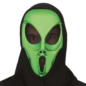 MASKA KOSMITA Z KAPTUREM ZIELONA