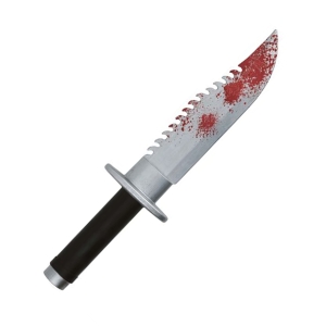 NÓŻ ZAKRWAWIONY 33cm
