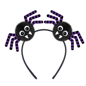 OPASKA PAJĄKI CZARNO-FIOLETOWA