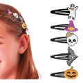 SPINKI DO WŁOSÓW HALLOWEEN MIX 5szt