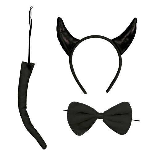 ZESTAW DIABEŁEK CZARNY 3el