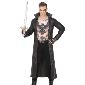 STRÓJ WYTATUOWANY ŁOWCA CZARNY L(52-54)