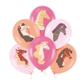BALONY PARTY PAL PASTEL KONIKI MIX 33cm 6szt