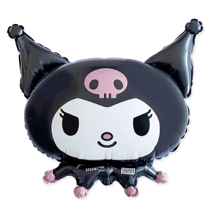 BALON FLEXMETAL CZARNA KUROMI CZARNY 30" 76cm