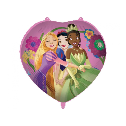 BALON PROCOS KSIĘŻNICZKI DISNEYA SERCE FIOLETOWY 18'' 46cm