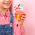 PAPILOTKI NA MUFFINKI KONIKI BRĄZOWE 6szt
