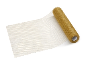 BIEŻNIK SIATKA ZŁOTY 0,36x9 m