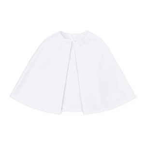 PELERYNA GŁADKA PONGEE BIAŁA XL