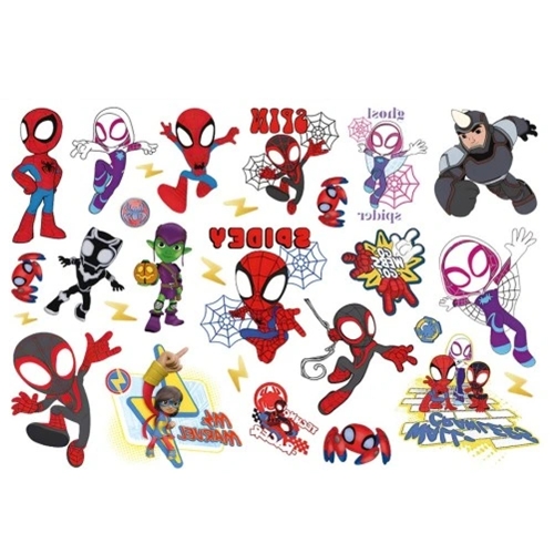 TATUAŻE ZMYWALNE MAŁY SPIDERMAN MIX