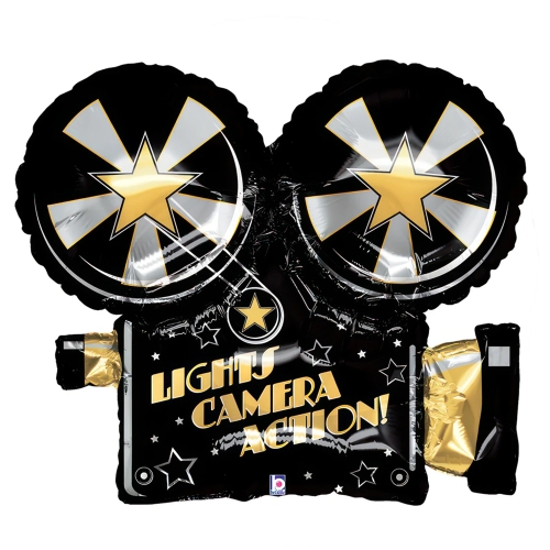 BALON GRABO KAMERA FILMOWA CZARNY 29'' 62cm