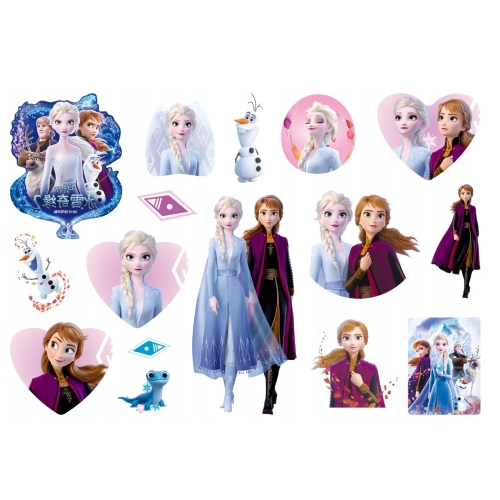 TATUAŻE ZMYWALNE FROZEN KRAINA LODU MIX