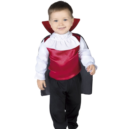 STRÓJ WAMPIR CZARNO-CZERWONY 93-98