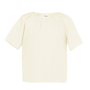 BLUZKA CHŁOPIEC PONGEE ECRU 116-128