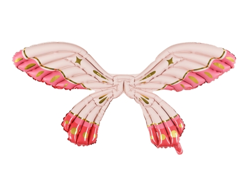 BALON PARTY DECO MOTYL MATOWY RÓŻOWY 40" 102cm