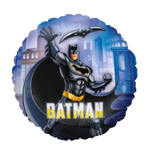 BALON PARTY FACTORY BATMAN CZARNO-NIEBIESKI 18'' 45cm
