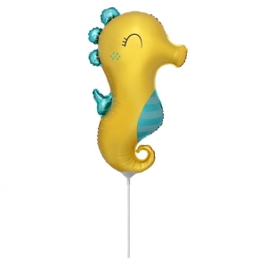 BALON KONIK MORSKI ŻÓŁTY 14'' 36cm