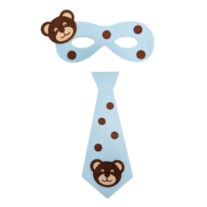 ZESTAW MIŚ KROPKI BŁĘKITNY 2el