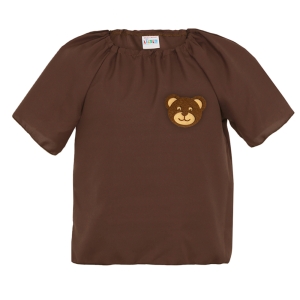 BLUZKA MIŚ PONGEE BRĄZOWA 134-140