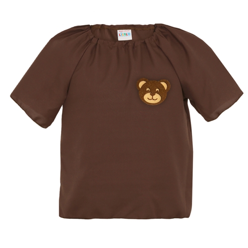 BLUZKA MIŚ PONGEE BRĄZOWA 134-140